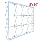 8 x8  Fabric Pop Up Display Stand  For Trade Show Backdrop Booth Display Stand