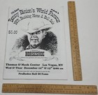 2001 - Benny Binion s World Famous Nfr Bucking Horse   Bull Sale - Listing  5210