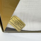 Vintage Brand New In Box Men   s Handkerchief Set  3  White Cotton Embroidered W