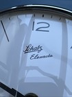 Schatz Elexacta 60s Blue Vintage Wall Clock Good Working Condition