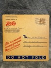 Wwii Pepsi cola Man In Service Record And Mailing Envelope Chicago  Il Usa 
