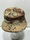 Vintage Desert Storm Us Military Cap Combat  Bdu Hat Six Color Desert Camo Gulf