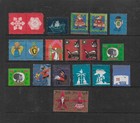 Denmark Stamps  1922-1978 Christmas Seals  Nice Little Group  44 Different