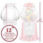 12  Glass Globe For Gumball Machines  Replacement Bowl For Olde Midway Machines