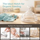 Silicone Nipples Compatible With Comotomo 5 8oz Bottle fast Flow 6  Months      