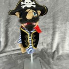 Melissa   Doug Pirate Hand Puppet 3899 Plush Toy With Hook And Eye Patch 12 Inch