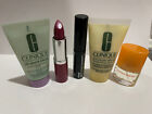 Clinique 5-pc  Skincare Makeup Gift Set Happy Perfume Lipstick Mascara