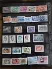 Vintage Hungary Stamp Lot 200  Magyar Posta Collection 2 Stock Pages Double Side