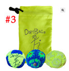 World Footbag Dirtbag All Star 3 Pack  Ships Asap