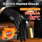 A Pair Of Smart Heated Gloves  Unisex Usb Rechargeable Heated Gloves