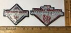 Lot Of 2 Washington Nationals Patch Baseball 2019 League World Series Champions