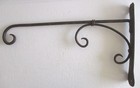 Antique Iron Wall Bracket Trade Sign Hanger Fine Rare Huge 21 50 Inch  