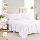 Queen Sheets Set-6 Piece Bedding Sheets   Pillowcases-luxury Hotel Bed Set Fo   