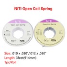 Dental Orthodontic Niti Open Coil Spool Springs Accessory 012 030      010 030    Ns