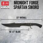 Honshu Spartan Midnight Forge Sword And Scabbard   Damascus Steel   23    Overall