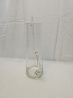 Vintage 9 5x4 Clear Crystal Martini Pitcher   Stirrer - Clean Midcentury Design