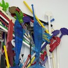 Swizzle Sticks 150 Vintage Drink Cocktail Stirrers Mixed Lot Hotel Bar Novelty