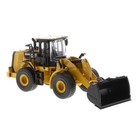 1 64 Caterpillar Cat 950m Wheel Loader W  Log Fork  Bucket   2 Log Poles 85635