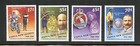 Papua New Guinea Complete Mnh Set  691-694 Police Force Stamps