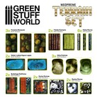 2d Neoprene Terrain Set - 22 Pieces - Compatible With Old World 9th Age Tow