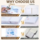 118 Pages Baby Memory Book Scrapbook Photo Album Keepsake Baby  Christmas Gifts