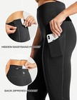 Zuty Fleece Lined Leggings Women Water Resistant Winter Thermal Insulated High