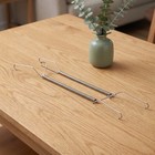 4 Pcs Invisible Spring Hook Plate Wall Hanger Decorative Holders Hangers