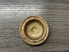 Antique Solid Brass Cabinet Decoration Cover - Flower Floral Art - Rosette  142 