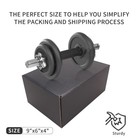 Jiuzhouxin Shipping Boxes 9 x6 x4  Black Corrugated Cardboard Boxes  Which Is   