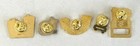Vintage Mcdonald s Employee Lapel Pins Burger   Fries Lot Of 5