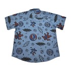 Vintage Grateful Dead Shirt Mens Xl Button Up Hawaiian Aop Short Sleeve