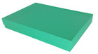 Cutebox Glossy Teal Blue Cotton Filled Gift Boxes