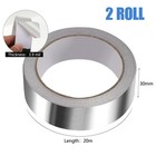 Aluminium Foil Tape Adhesive Insulation Foiled Tape Rolls For Hvac Repair Pip   