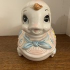 Vintage Turtle Baby Planter From The 50s Napco C-8054