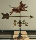  Leaping Pig Weathervane  21  Arrow Copper complete Cottage medium Size Vane