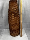 Antique Eel Trap Basket Pot Hand Made Abenaki Northeast Split Ash Original 