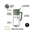 Water   Mist Carafe Olive Green