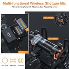 Comica Vm30 Shotgun Microphone  With Wireless Modes  Usb C Digital Output  75   