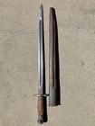 Ww2 Australian 1944 Lithgow Orange Arsenal  oa  Patt 1907 Sword Bayonet   Scab