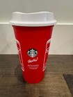 New Starbucks Christmas 2025 Red Cup Day 16oz Xmas Holiday Reusable Coffee Cup