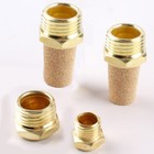 Threaded Pneumatic Muffler Cone Filter Silencer Sintered Fittings Bronze Tool