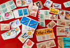 Vintage Mexico Stamp Lot 1970s