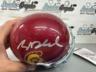 Sam Darnold Usc Trojans Seahawks Signed Autographed Football Mini-helmet-jsa Coa