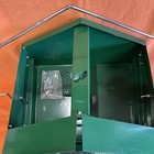 Perky-pet Squirrel-be-gone Green Metal 8 Lb  Capacity Bird Feeder 339 Perky-pet