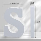 White Wooden Letters 8 Inch For Wall Decor large Unfinished Wood 8 Inch  S 