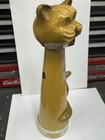1967 Jim Beam Whiskey Yellow Katzcat Decanter Empty Bottle