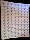 X25 Uncut Sheets Dragon Ball Z2 Sticker Album Peru Navarrete 1998 Toei Animation