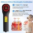650 808nm Cold Laser Therapy Device Lllt For Knee Back Neck Pain Relief-offer