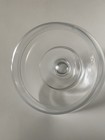 Vintage Handblown Glass Apothecary Jar With Lid Squat Bottom 10 5in