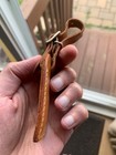 Authentic Louis Vuitton Leather Luggage Tag   